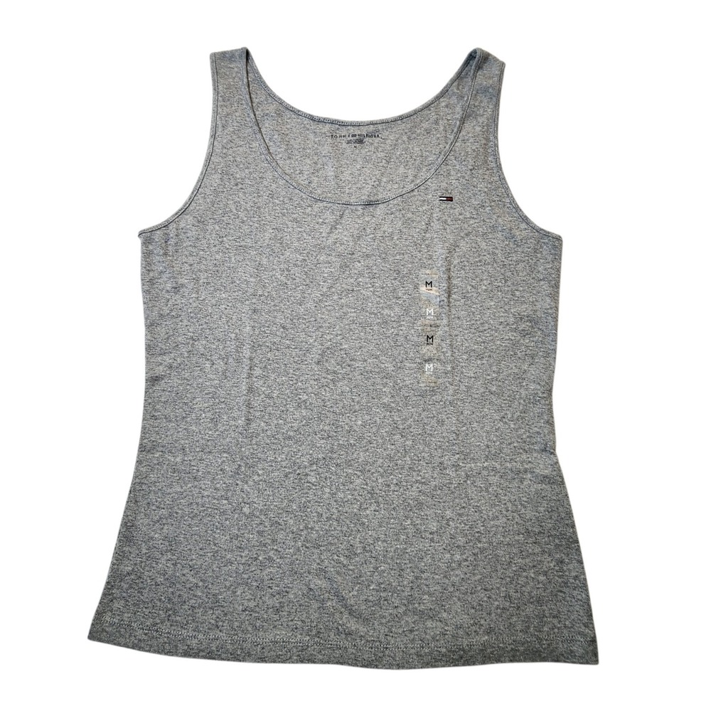 Tommy Hilfiger Women's Tank Top 100% Cotton Tee Size M OEM